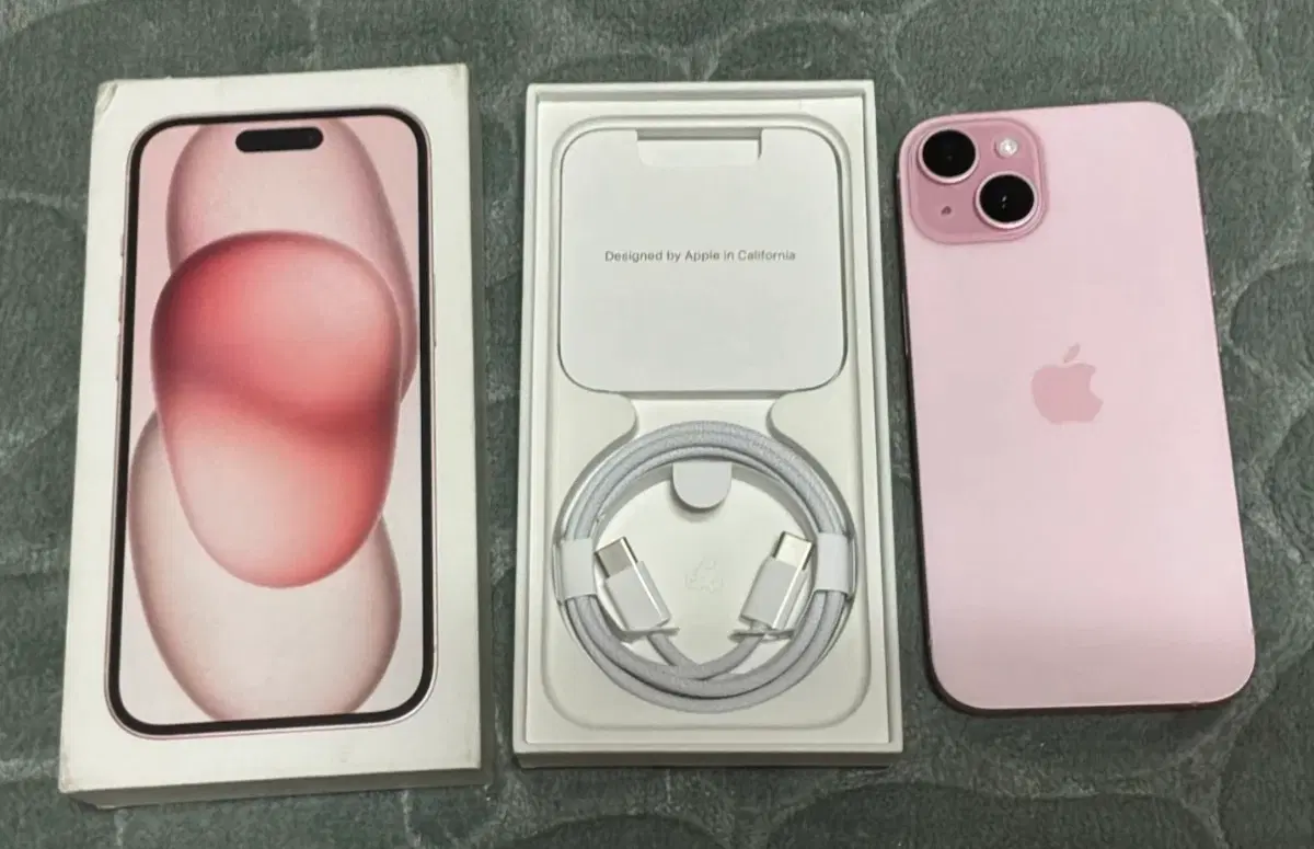 아이폰15 핑크 256gb 배타리100% 자급제