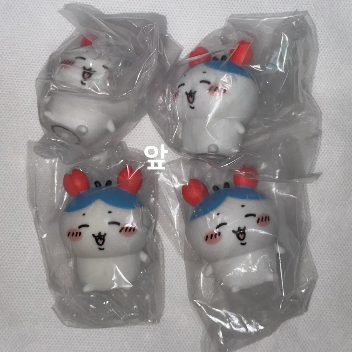 (하치와레) 미개봉 게 머리띠 가챠 / 치이카와 소프비 피규어 3탄