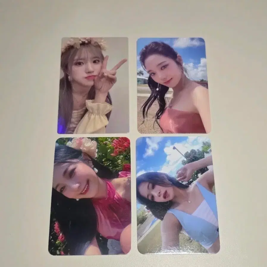 프로미스나인 스디웨 네쇼라 팬싸 특전 송하영 백지헌 이채영 포카 포토카드