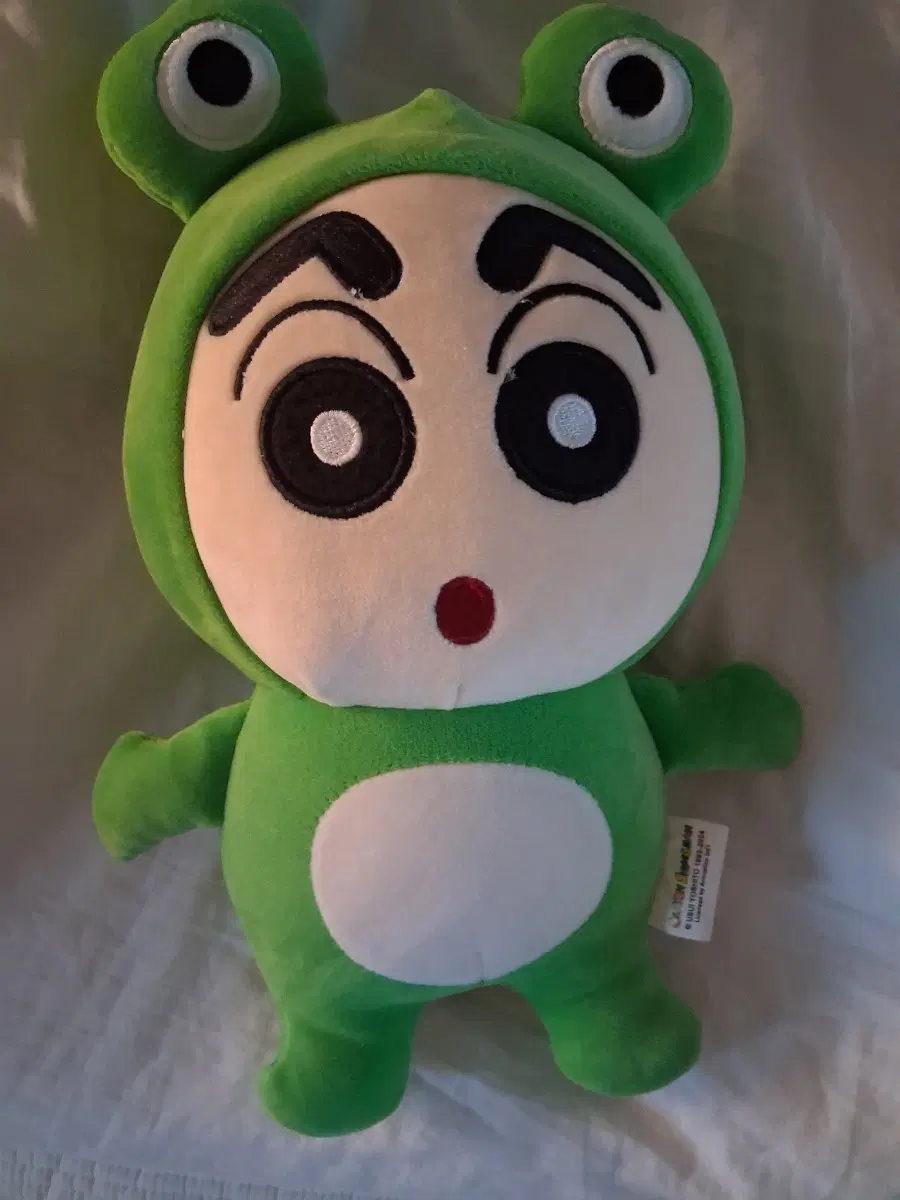짱구 개구리 인형