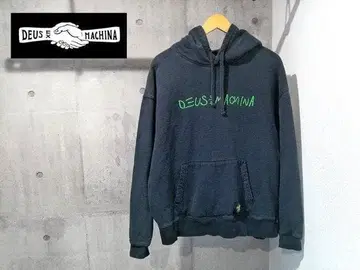 Deus Ex Machina 후드티 서클 로고 블랙 L 구제 의류 가격
