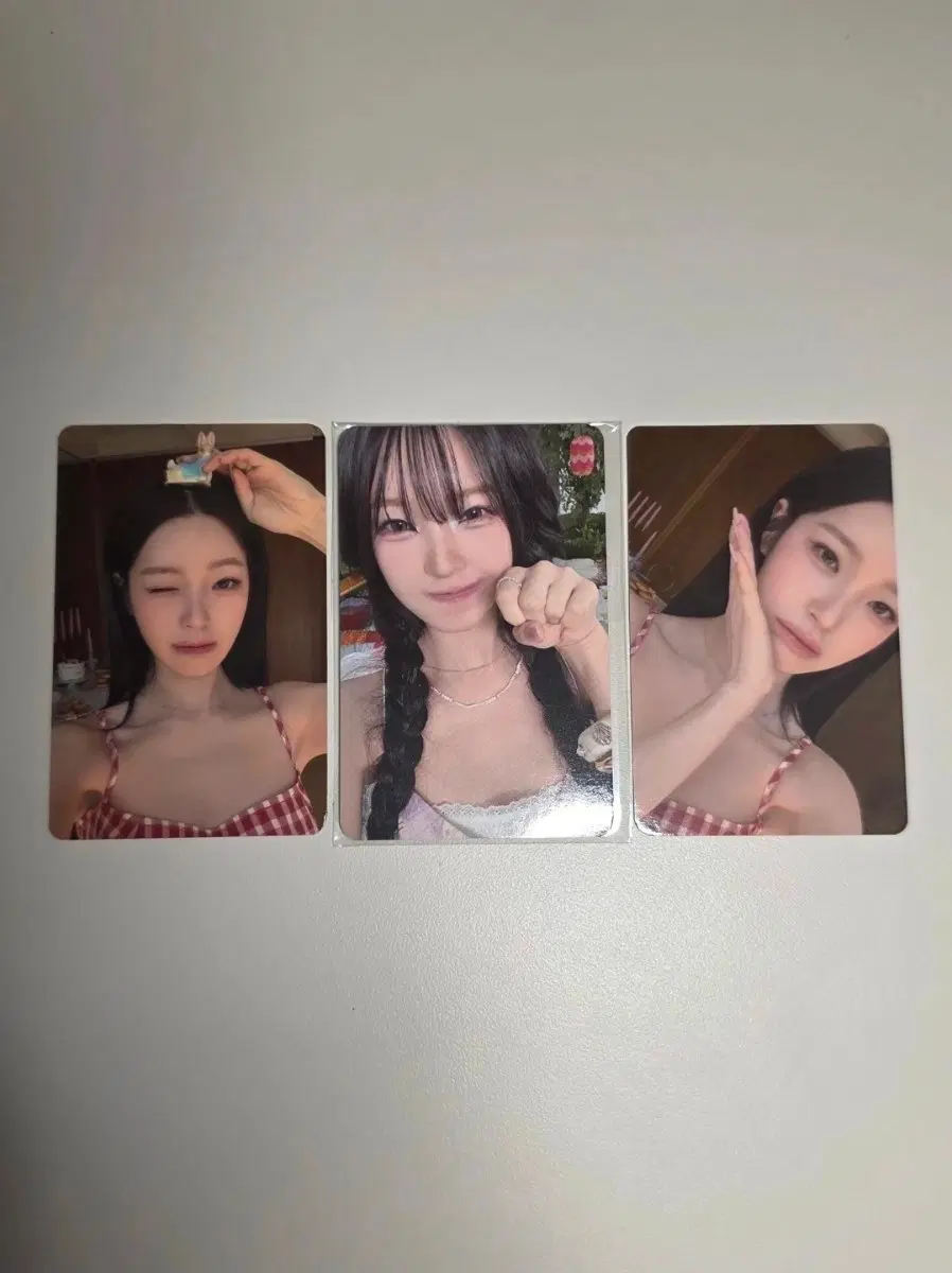 백지헌 프롬 연간 구독 포토카드 콘서트 한정 특전 3종 세트 일괄