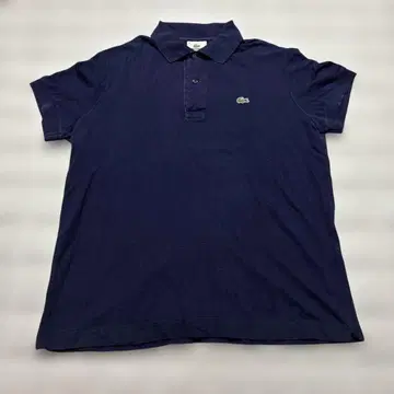 LACOSTE 피케 셔츠 반팔 네이비 네이비 사이즈 3 ( S~M )