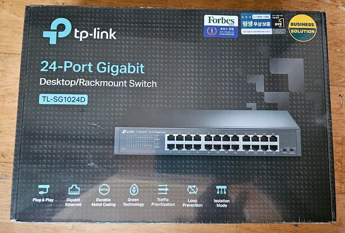 TP-Link 24포트 기가비트 스위치 TL-SG1024D