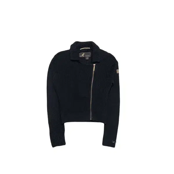 KANGOL 00's 니트 집업 블랙 S