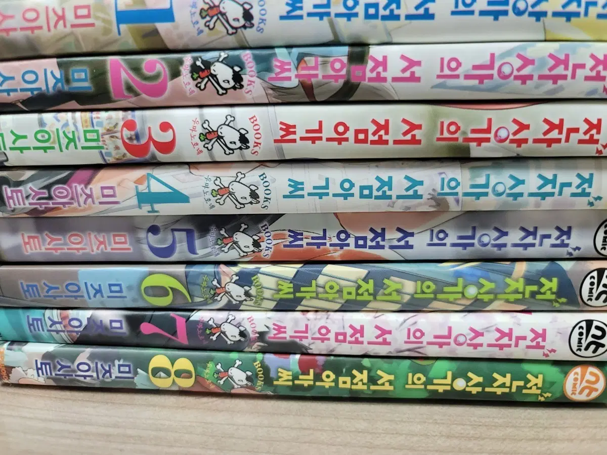 전자상가의 서점 아가씨 미즈아사토 1-8권 세트