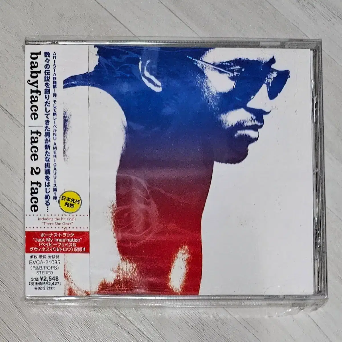 Babyface - Face2Facce 일본 초판 띠포함 CD - 보너스트랙