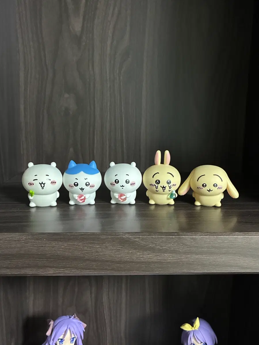 치이카와 소프비 퍼펫 2탄 마스코트 피규어 치이카와 하치와레 우사기 롭이어 일괄