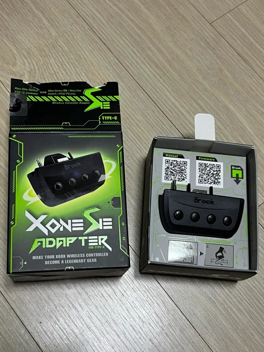 브룩 X ONE SE 엑박패드 컨버터