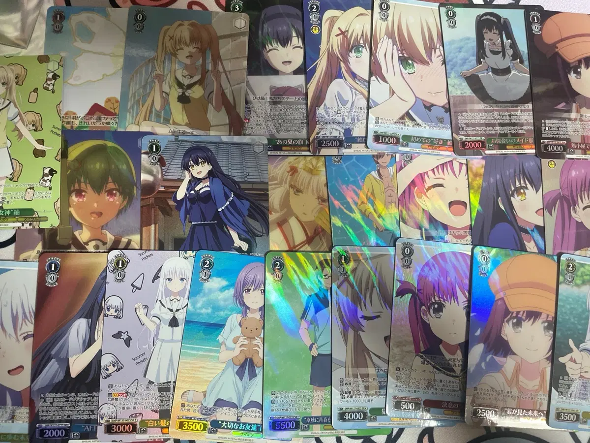 Summer Pockets 바이스슈발츠 카드 일괄 판매