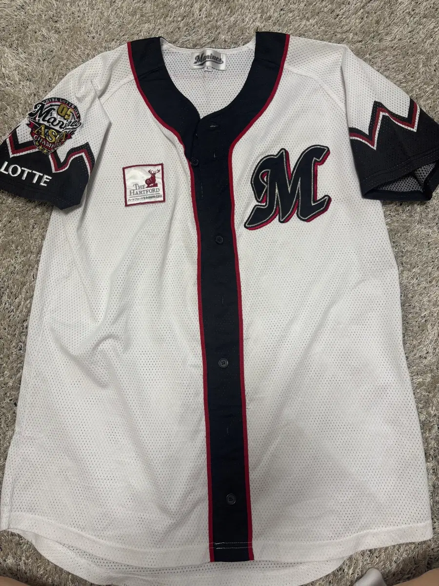 NPB 지바롯데 마린스 유니폼 사이즈 105