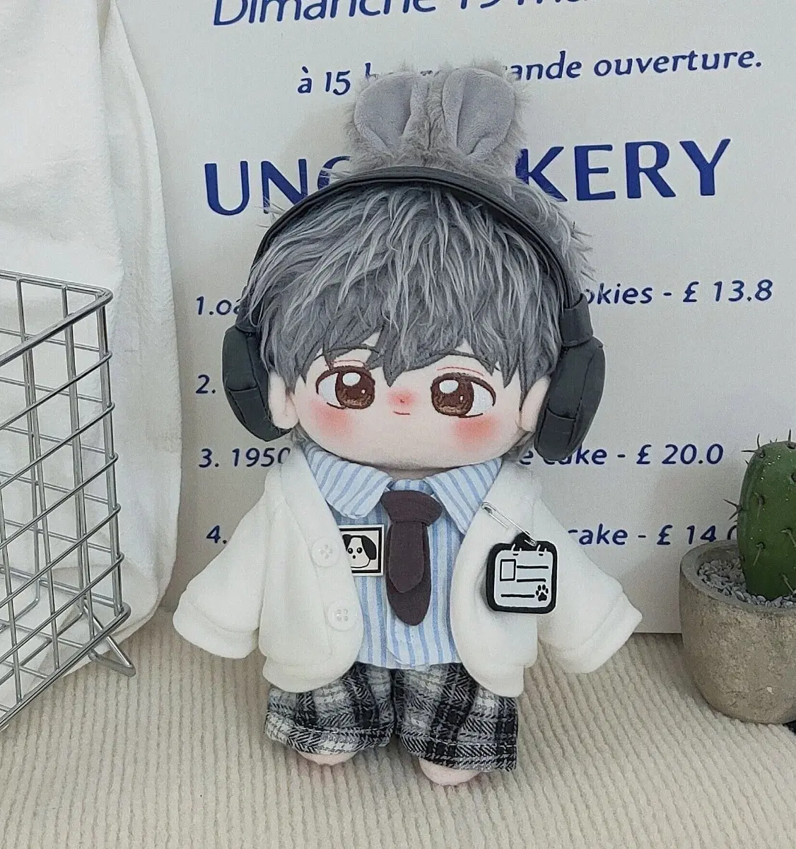 20cm 솜인형옷 퍼니타운 편입생