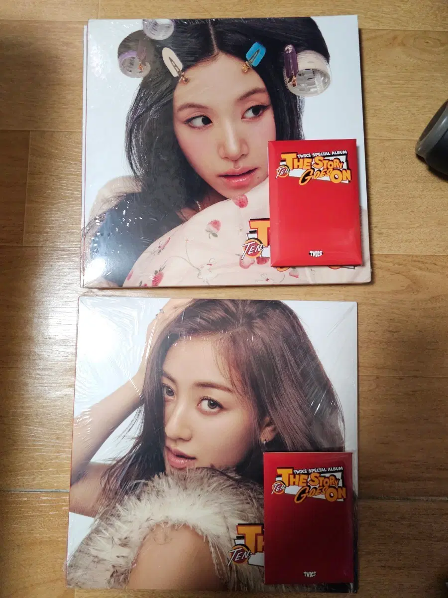 트와이스 10주년 기념 앨범 지효,채영 미개봉 판매