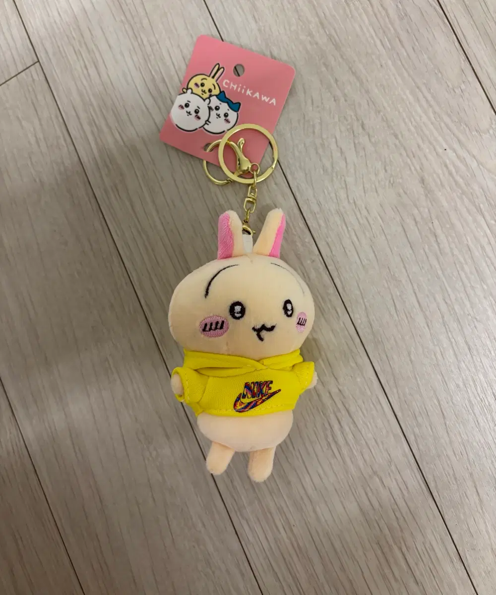 새상품 먼작귀 치이카와 후드티 맨투맨 우사기 인형키링