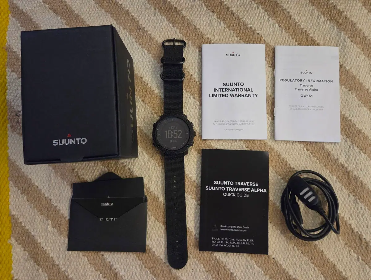 순토(SUUNTO)트레버스 알파 러닝,등산,하이킹