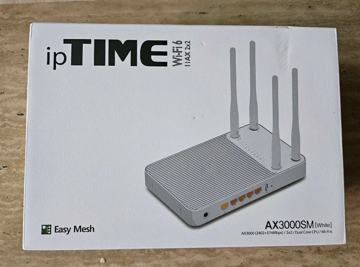 ipTIME AX3000SM Wi-Fi6 흰색
