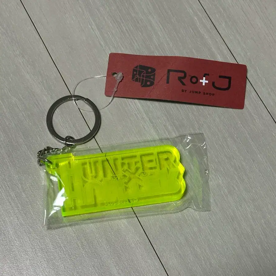 RofJ 점프샵 헌터헌터 아크릴 로고 키링