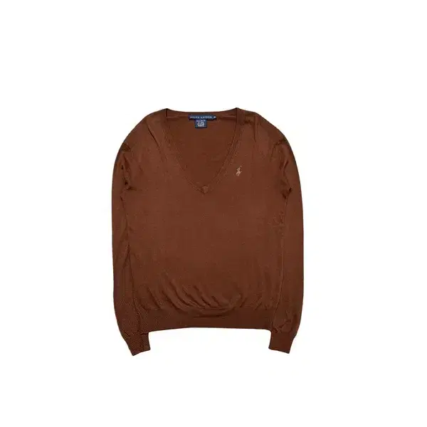 POLO RALPH LAUREN V-neck 캐시미어 니트 브라운 XS