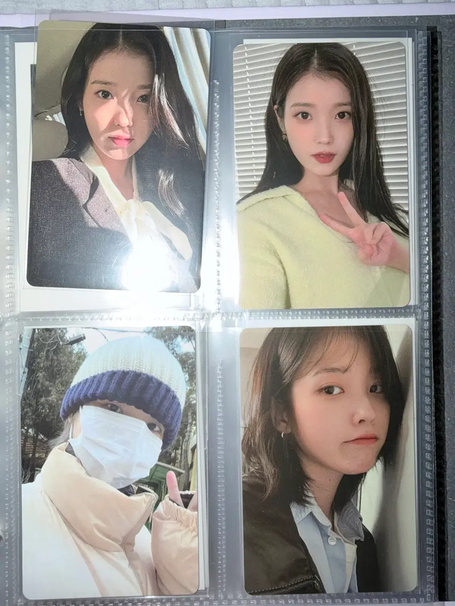 아이유 음파반지 포토카드 6장 일괄