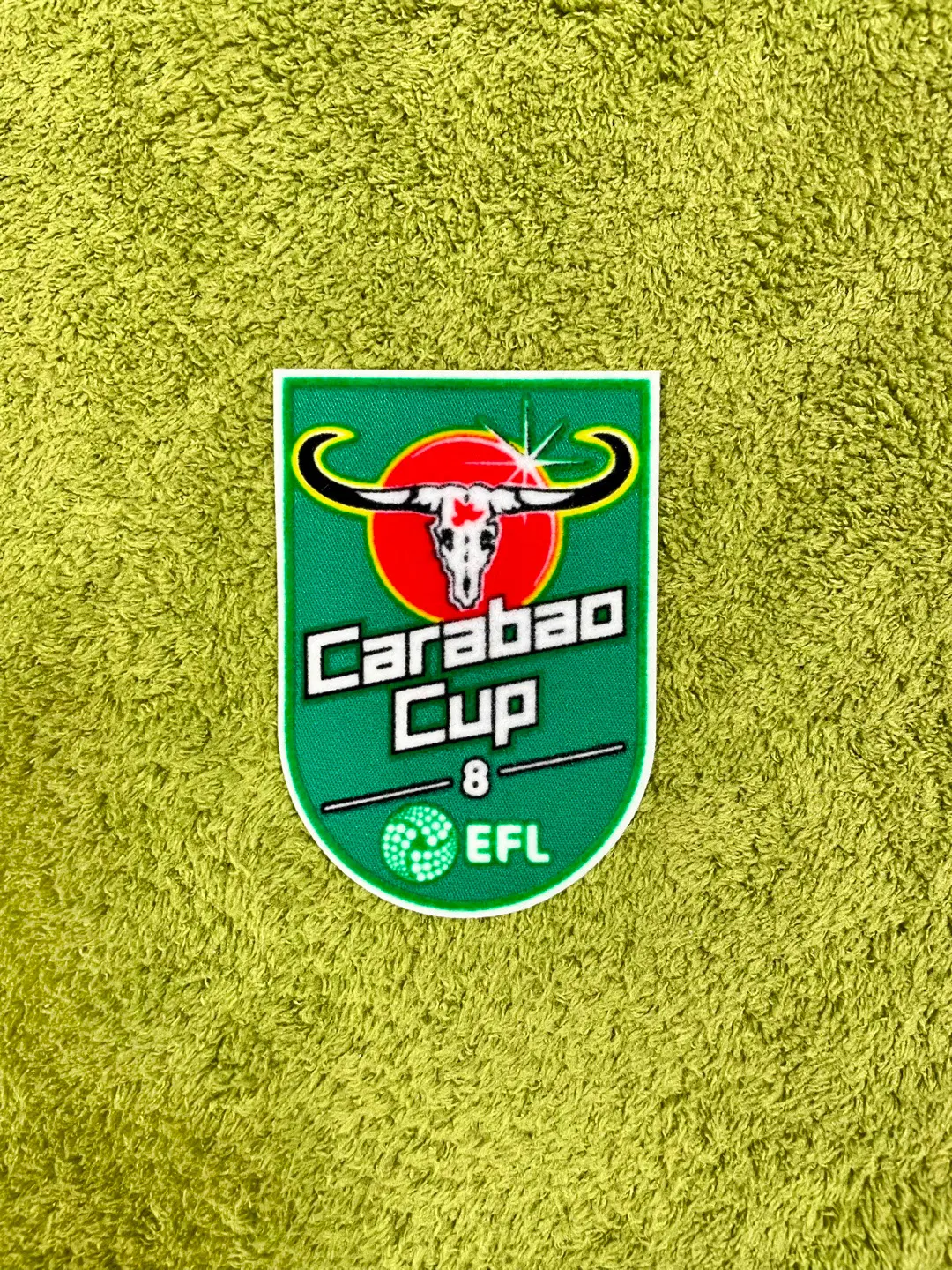 25-26 EFL 카라바오컵 맨시티 유니폼 패치 축구 컵 대회 마킹
