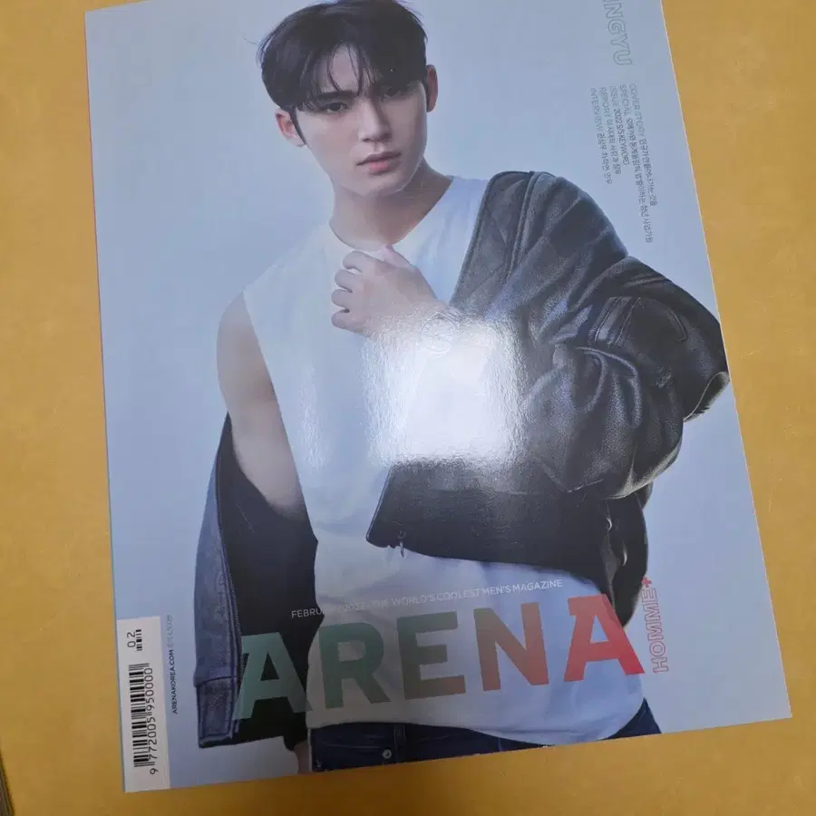 아레나 옴므 플러스 세븐틴 민규 표지