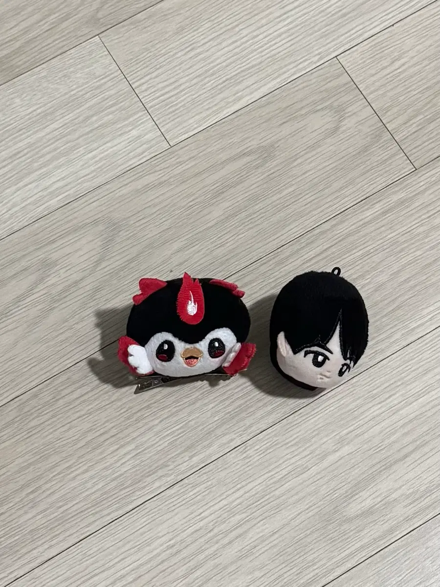 티원 아티 머리핀&오너 머리 플러시 인형 일괄 판매