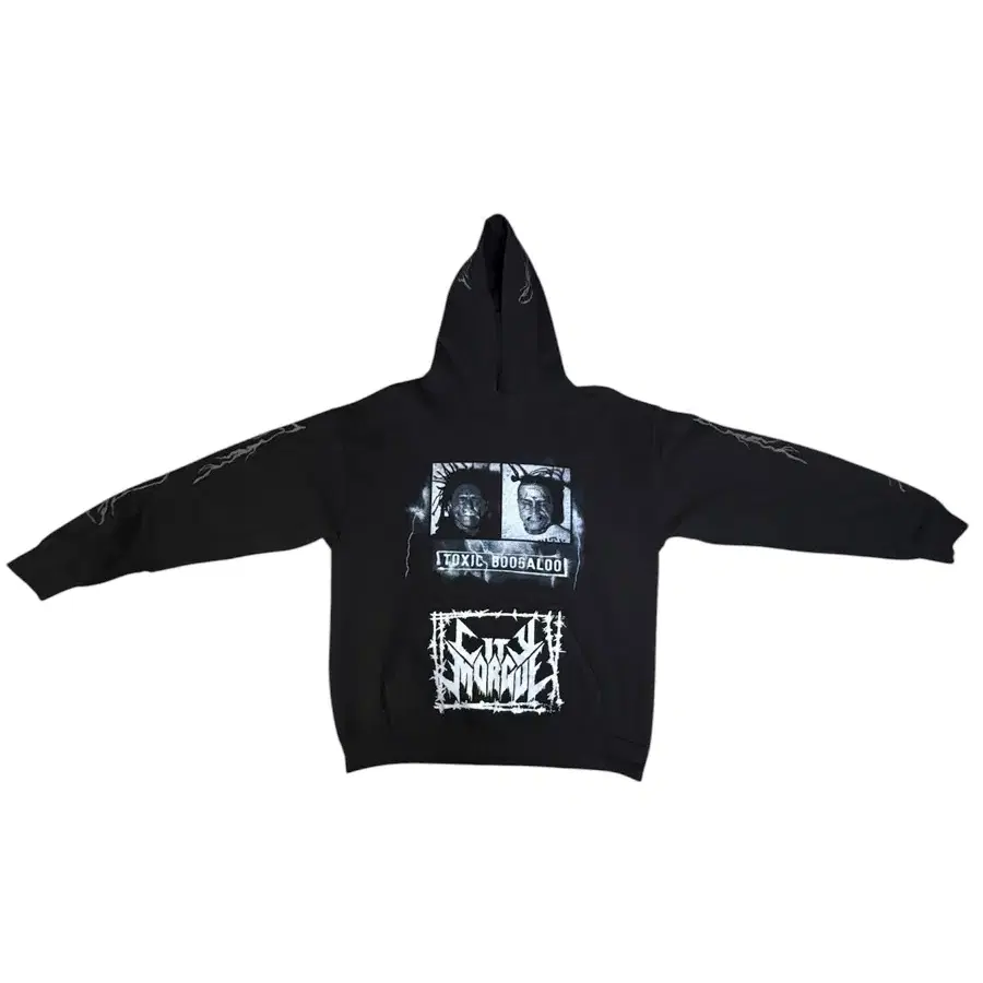 시티모르그 City Morgue TOXIC BOOGALOO 프로모션 후드티 L