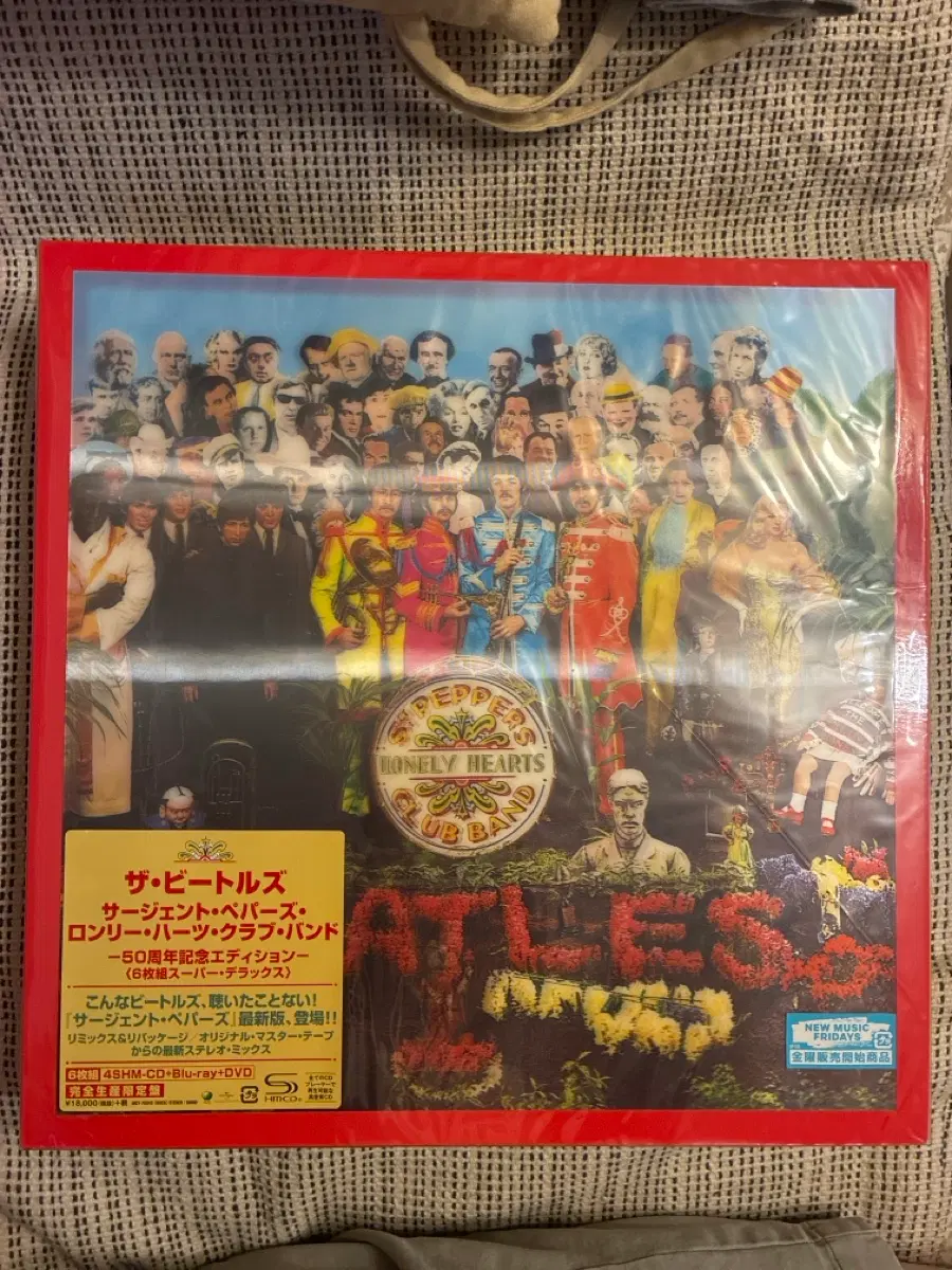 비틀즈 Sgt. Pepper's 50주년 기념 에디션 4shm-CD+ 블루레이 일본