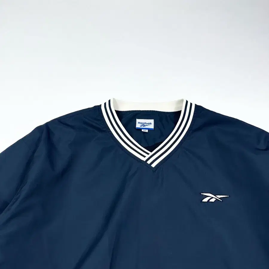 리복 올드스쿨 네이비 바람막이 웜업 (XL)