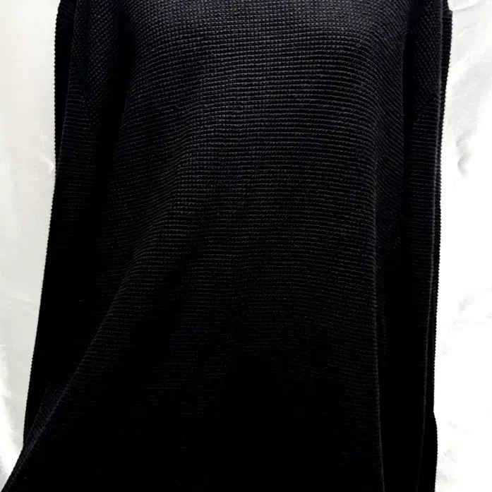 ZARA 자라 와플 블랙 긴팔티
