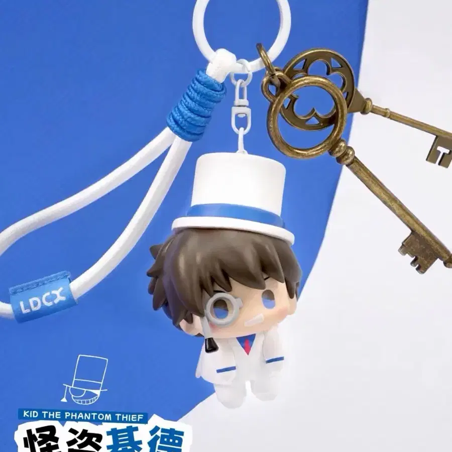 명탐정코난 키드 피규어 키링 시크릿