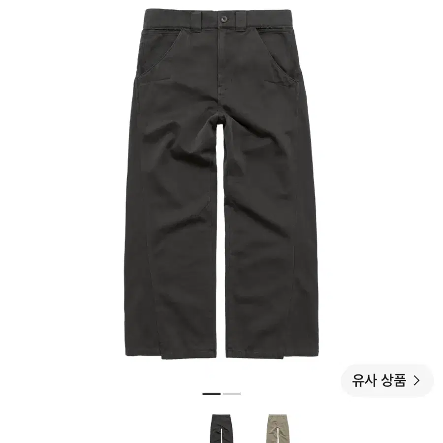 [2] 폴리테루 슬래쉬 오피서 팬츠 카키