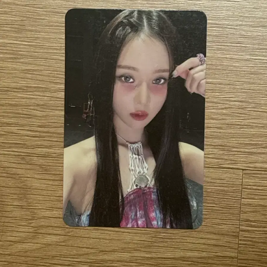 에스파 윈터 마이월드 포스터 버전 포카