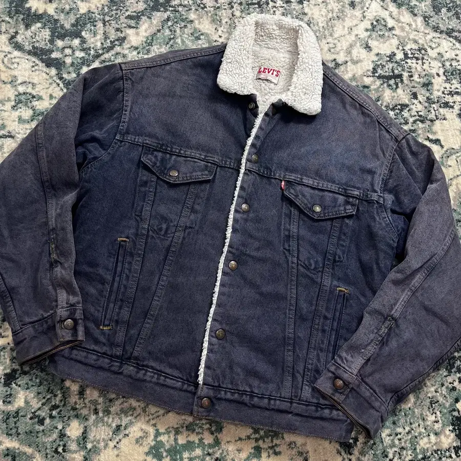 80s USA Levis 리바이스 쉐르파 데님 자켓 M