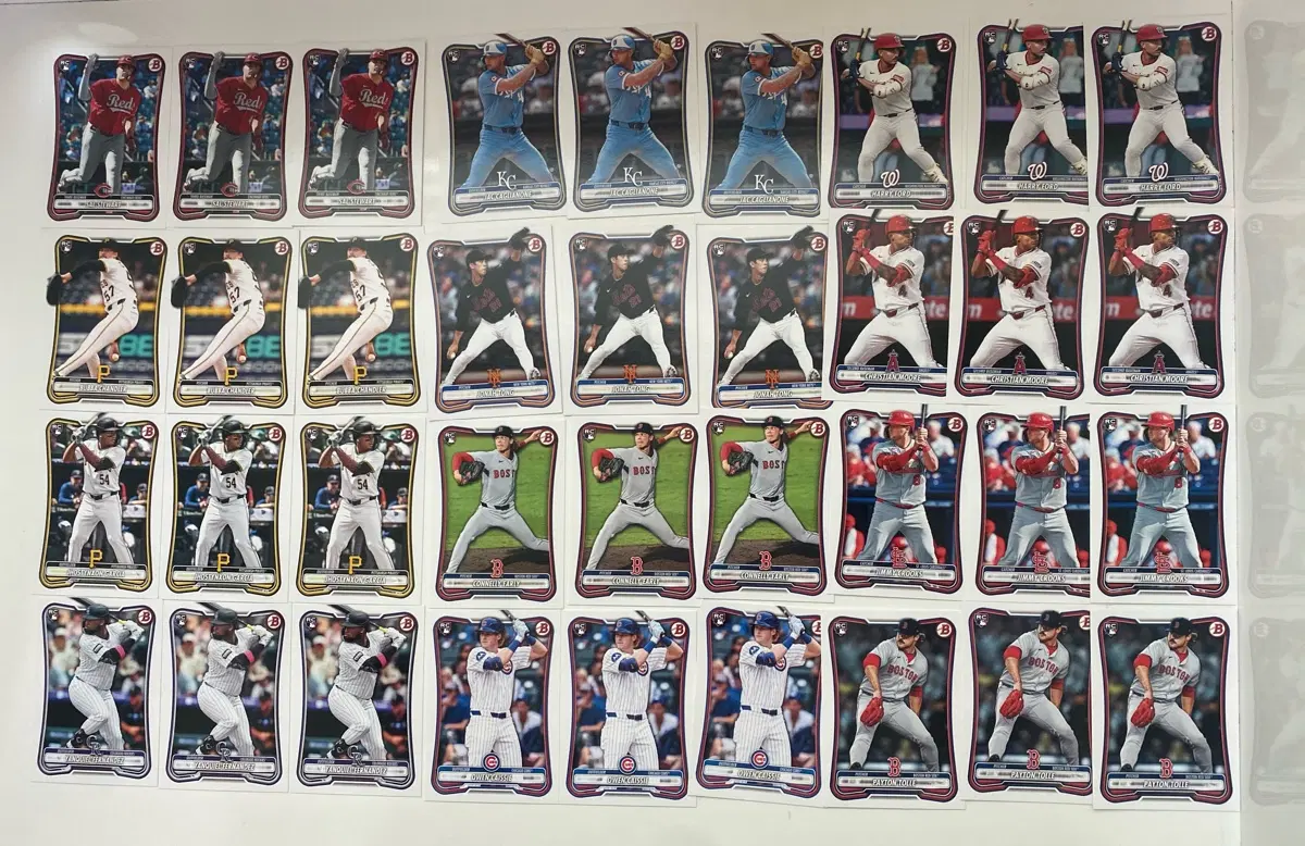 MLB 바우만 루키카드 대량 랏 일괄판매