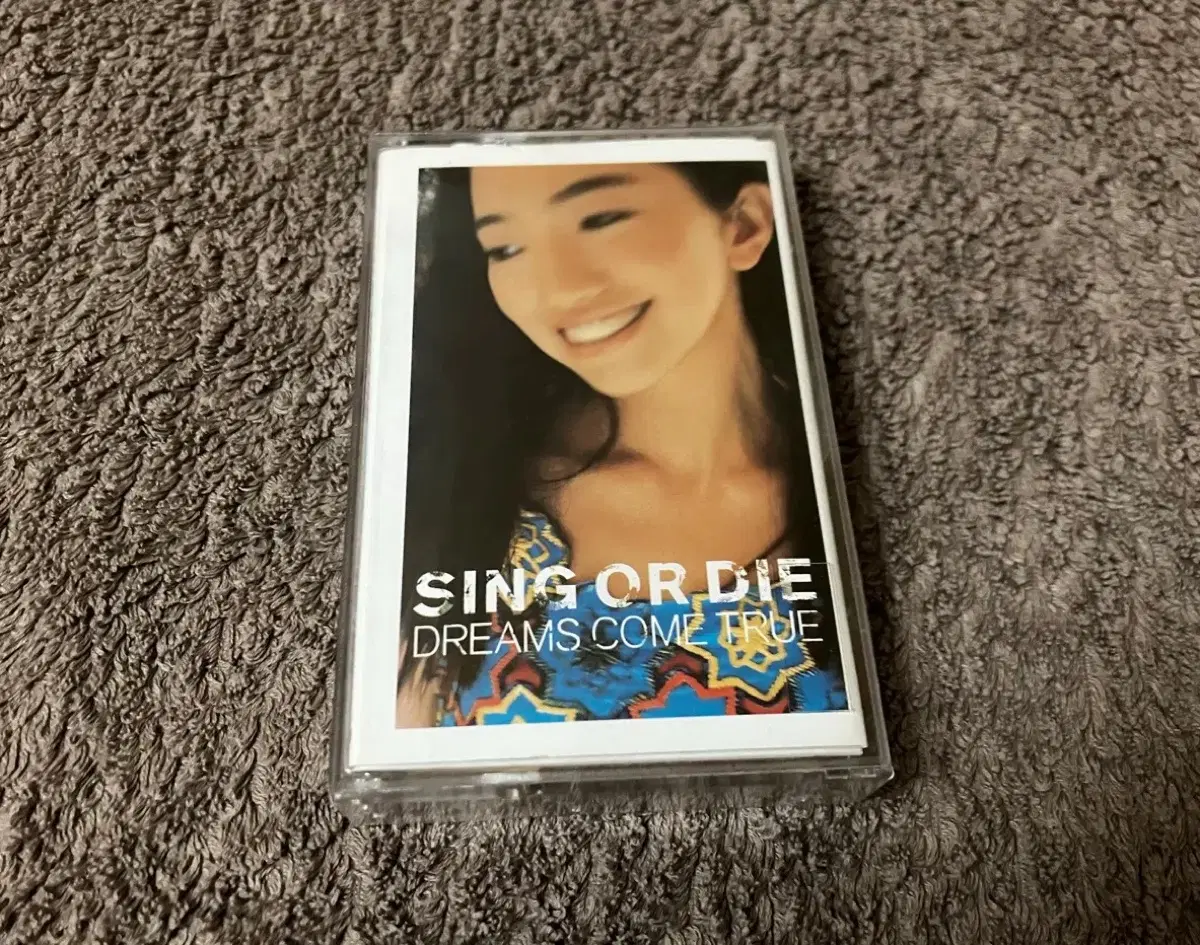 80~90년대 일본의 전설적인 팝 밴드 드림스 컴 트루 Dreams Come True 정규 9집 Sing Or Die 앨범 국내 라이센스 초판 카세트테이프