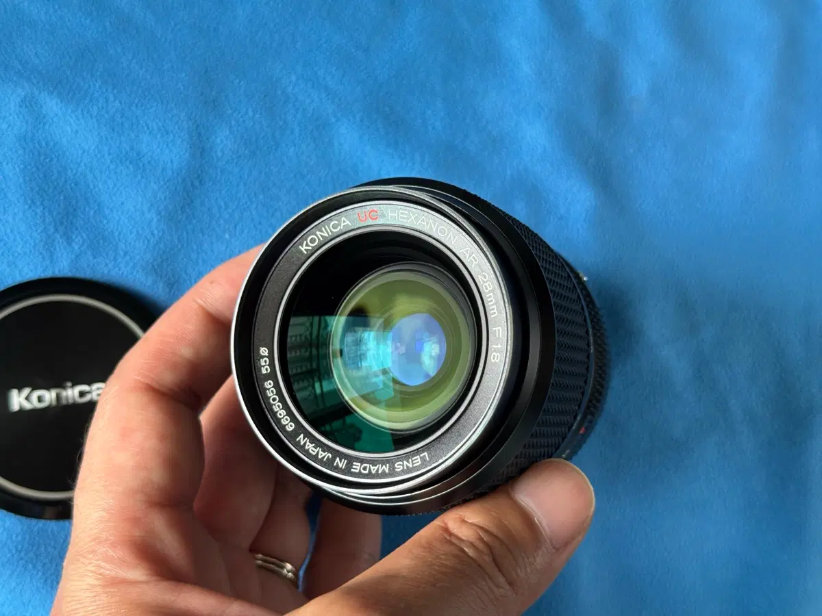 코니카 UC 헥사논 28mm f1.8 수동렌즈 소니 니콘 미러리스 이종교배 Hexanon