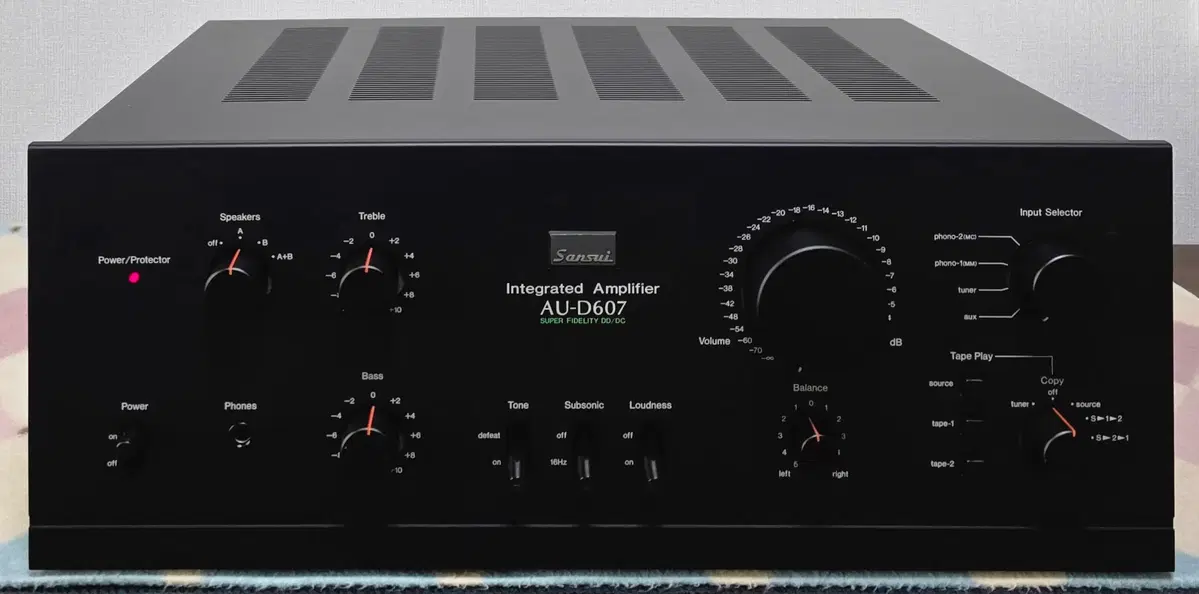 Sansui AU-607 인티엠프
