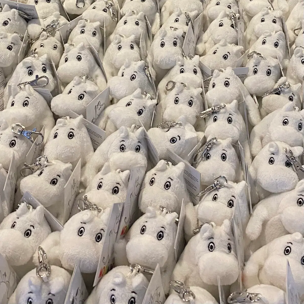 영국 무민 인형 키링