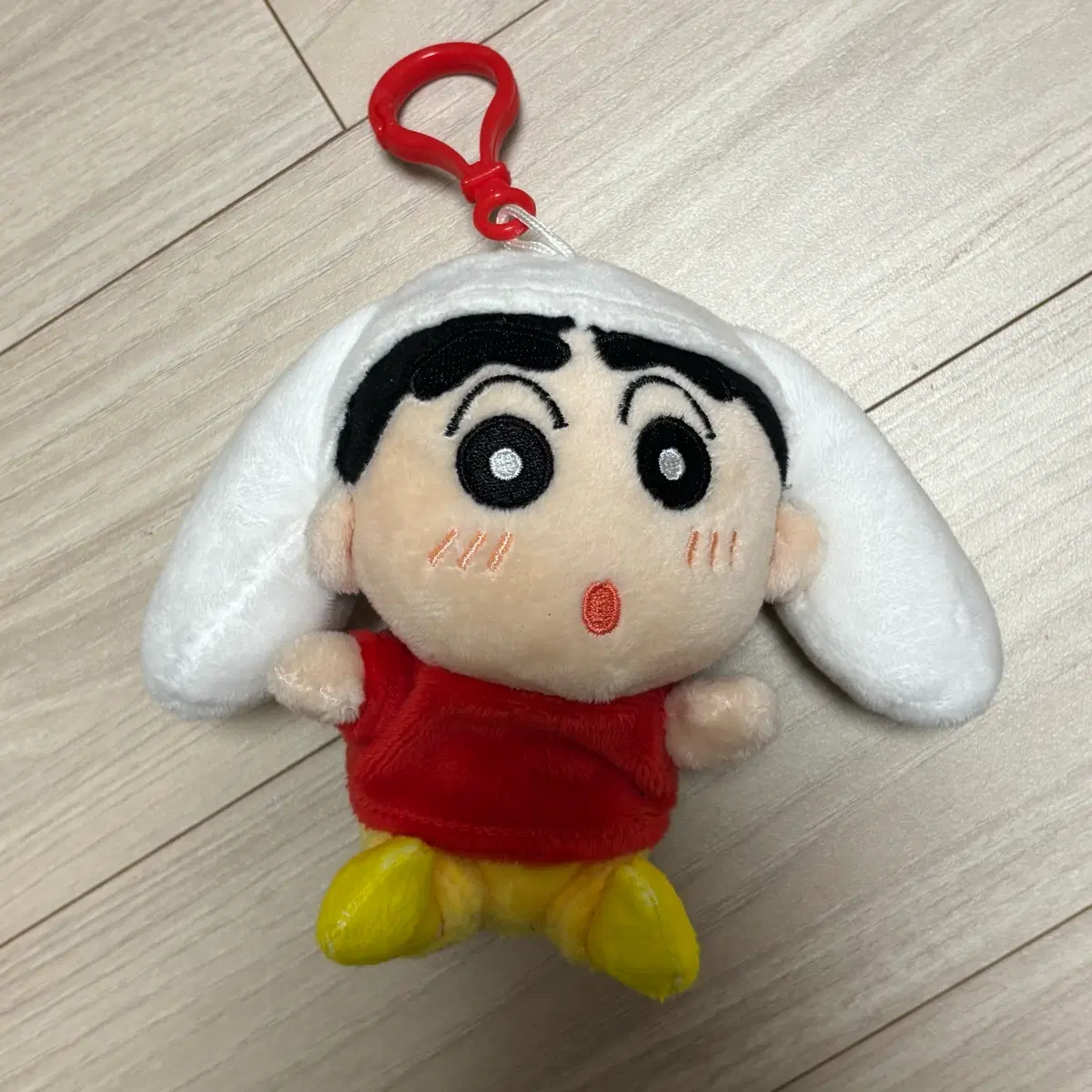 이디야 짱구는 못말려 짱구 시나모롤 콜라보 마스코트 인형 키링