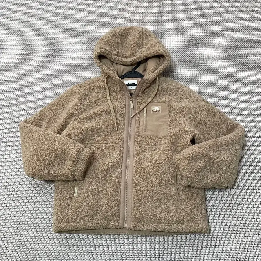 M 지프 후리스 후디 자켓 24SS B.6123