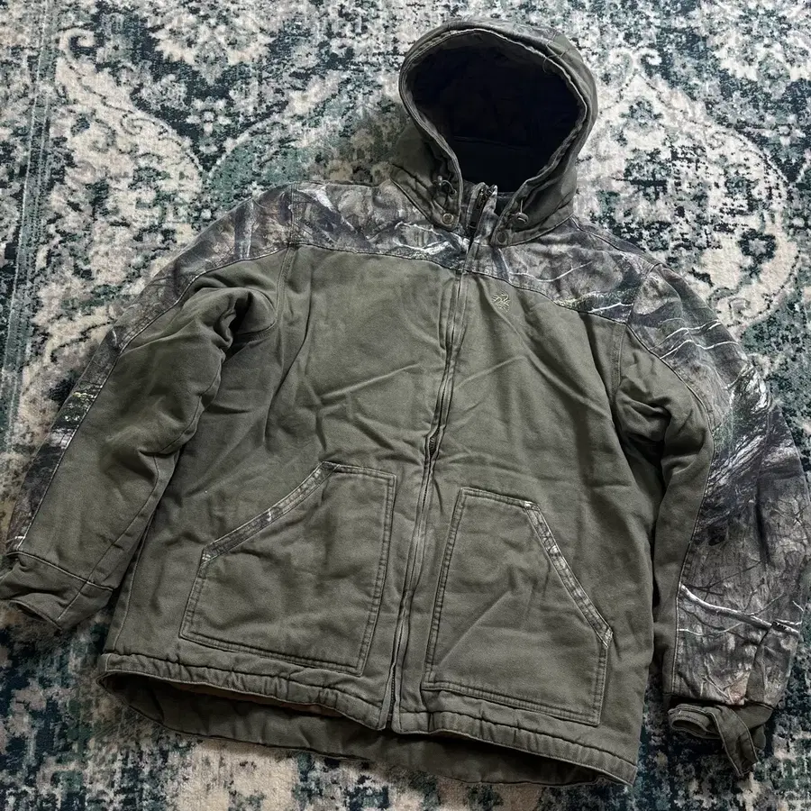 Mossy Oak Legendary White Talis 리얼트리 워크 자켓 XL