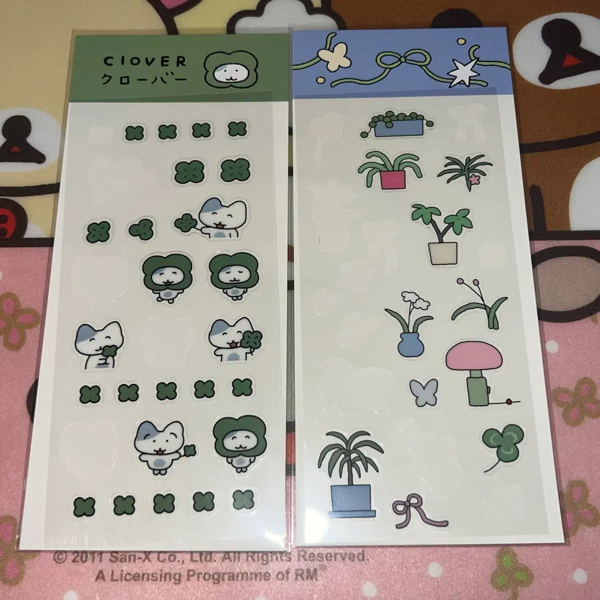 우이님 굿즈 (스티커,엽서)