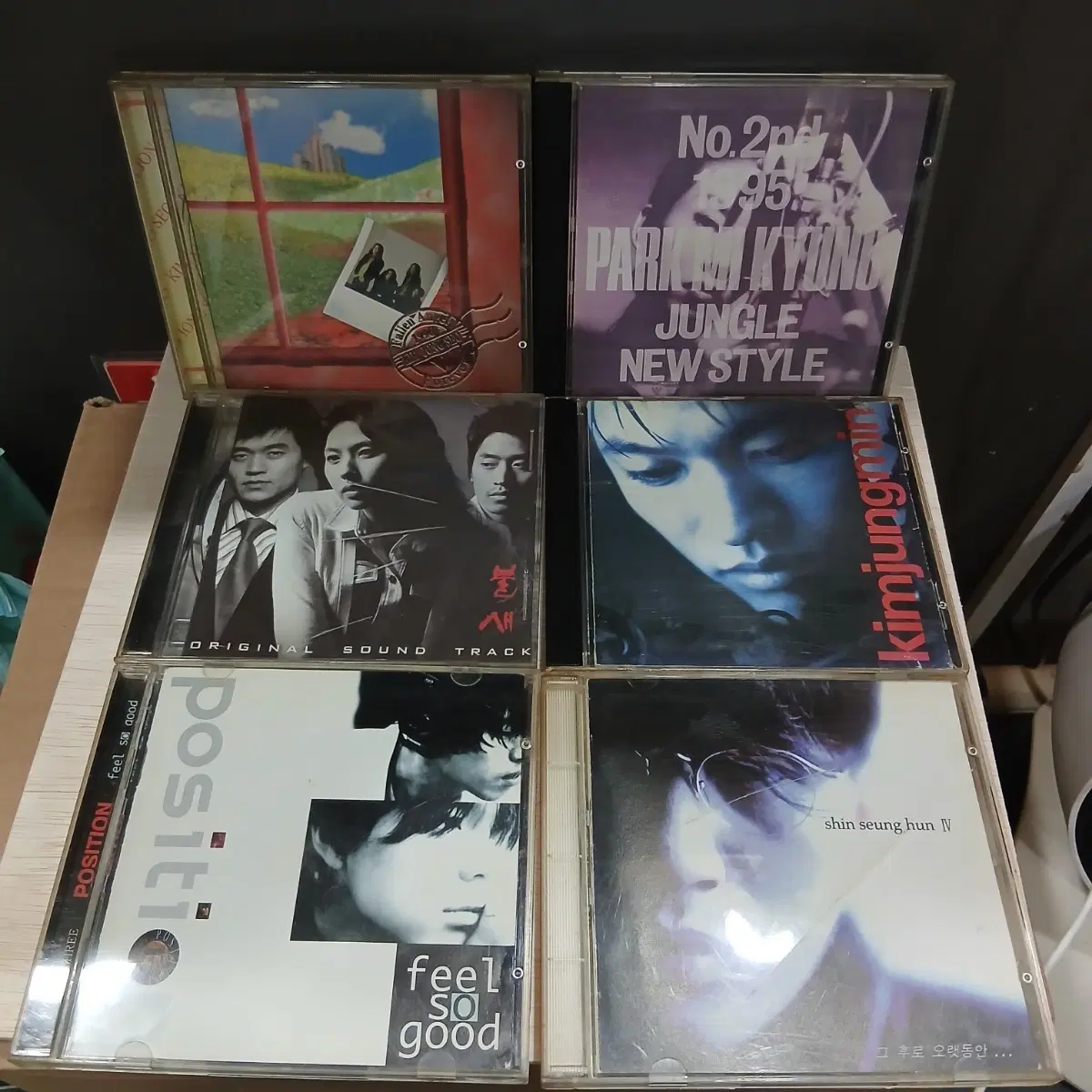 CD 가요 6장신승훈 4집 CD장나라 3집 CD포지션 Feel so good CD불새
