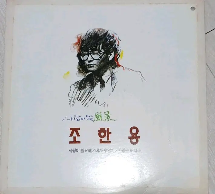 조한용LP  사랑이 있는 풍경 MINT