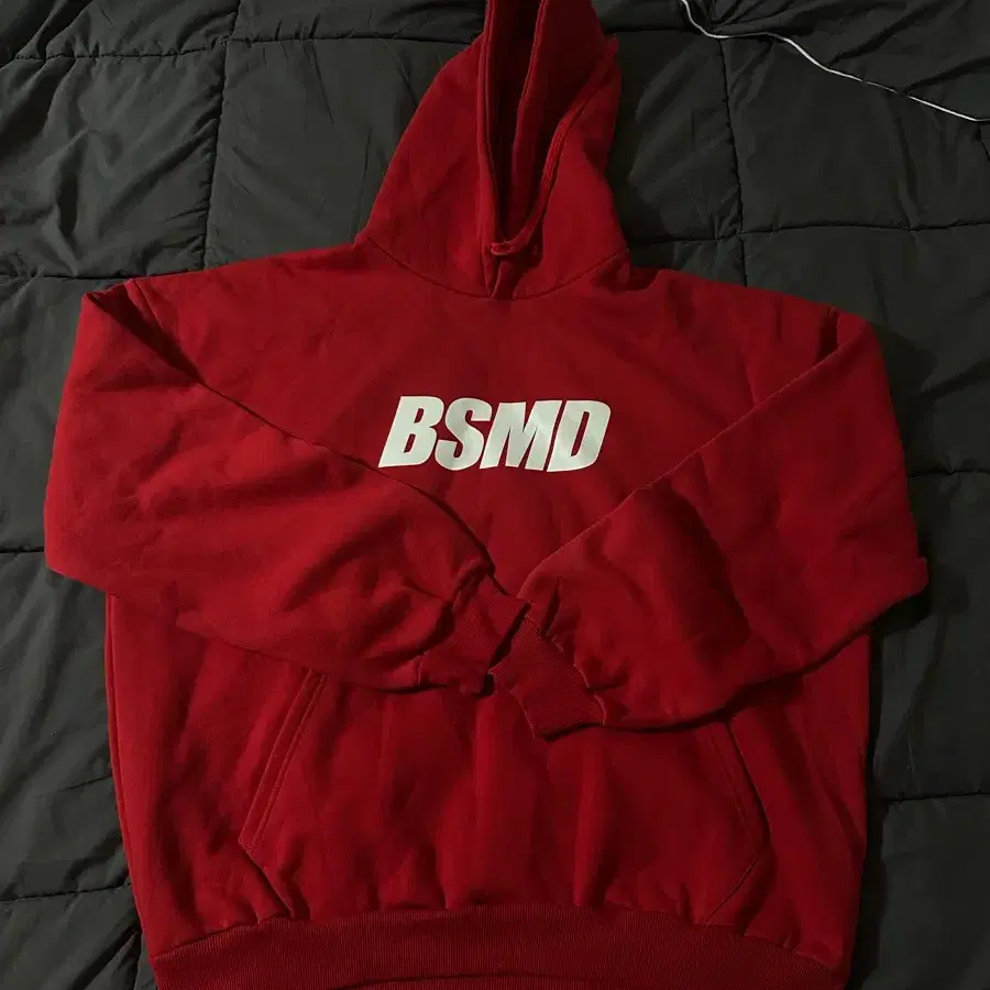BSMD 후드티 레드