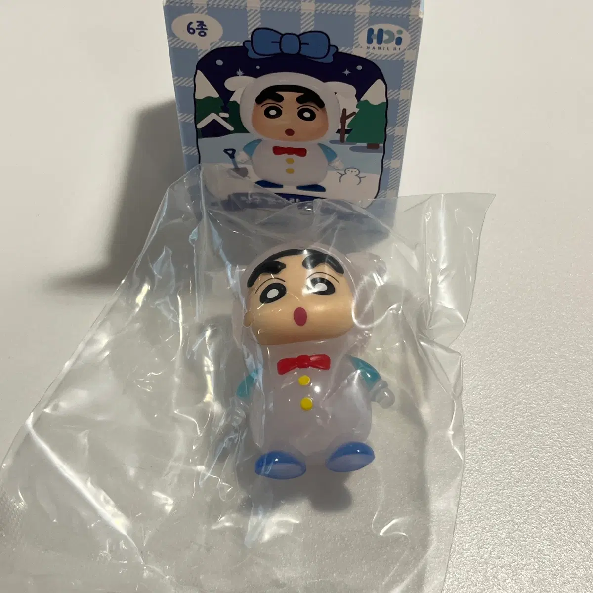 짱구는 못말려 눈사람 피규어 새상품