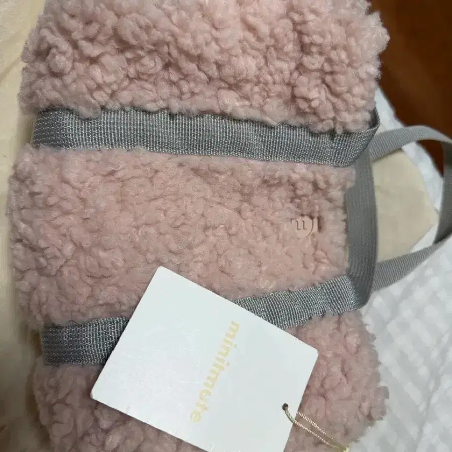 미닛뮤트 시어링 토드백 핑크