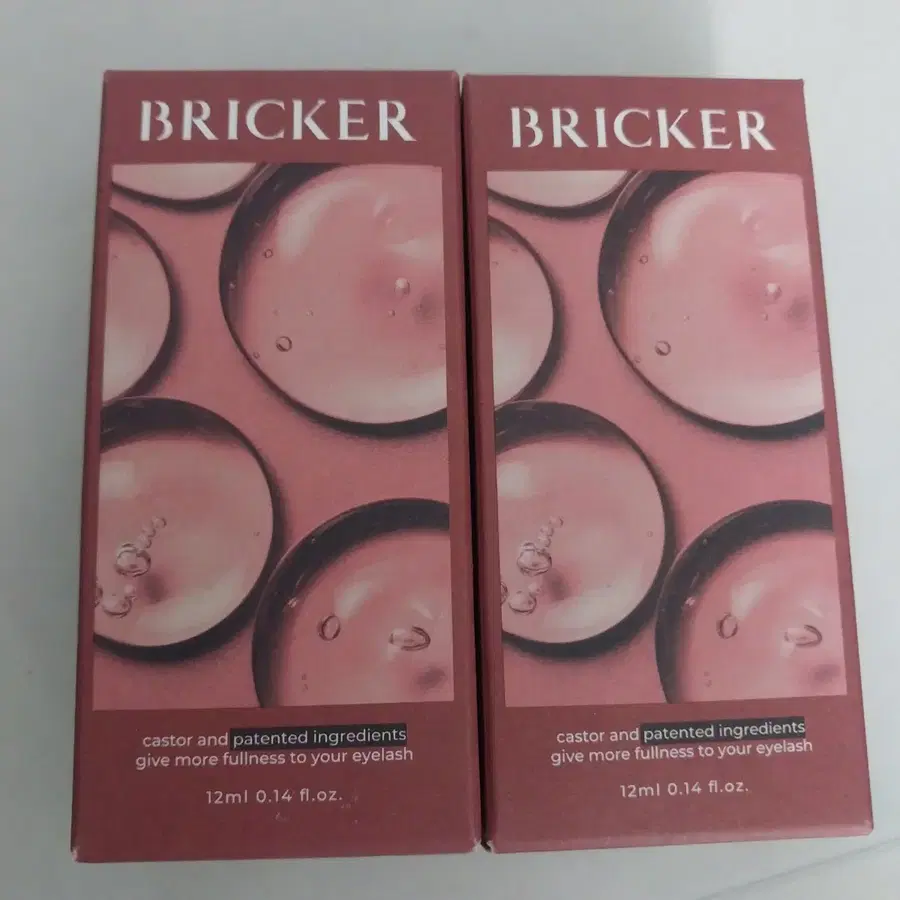 2개일괄 미개봉 새거 BRICKER 루트풀 아이래쉬 세럼