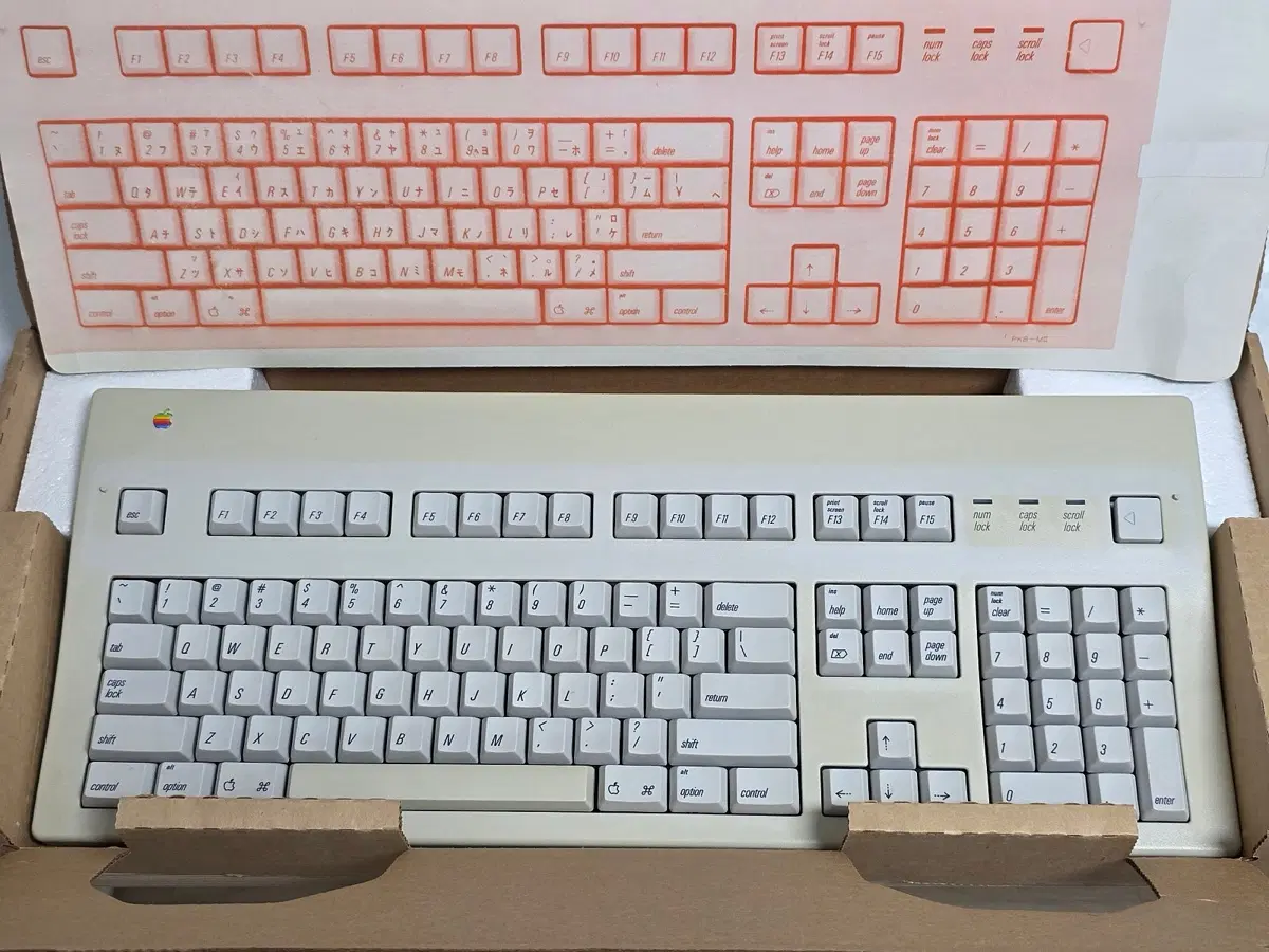 애플 확장 키보드2 알프스 크림축(ADB-USB 포함)